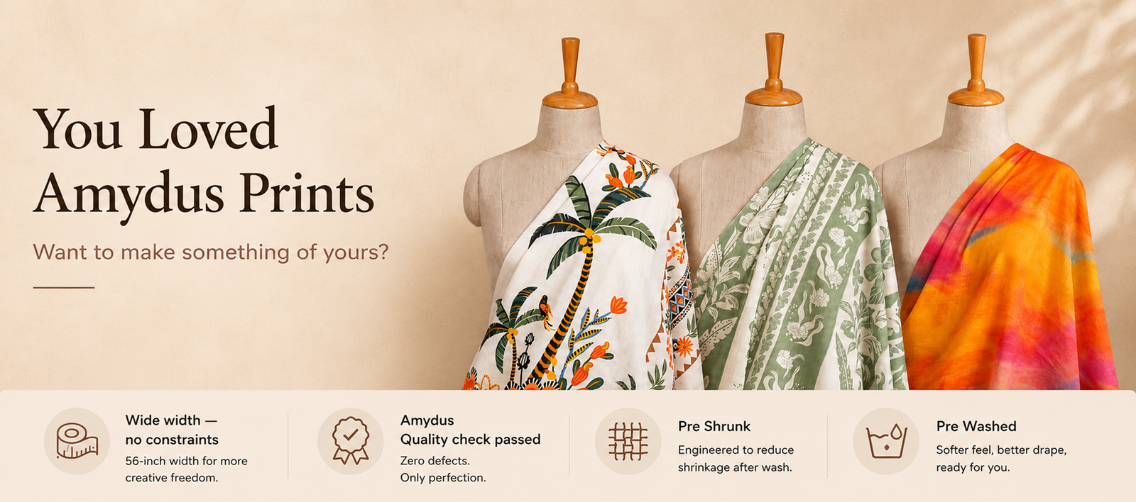 Fabrics Collection Banner