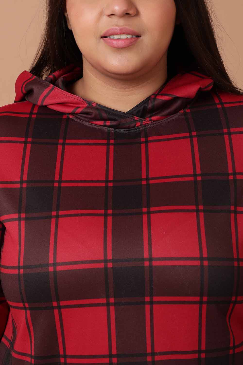 Red Buffalo Plaid Hoodie - Mini – Love Avenue Littles