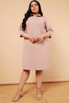 Dark Rose Polo Dress