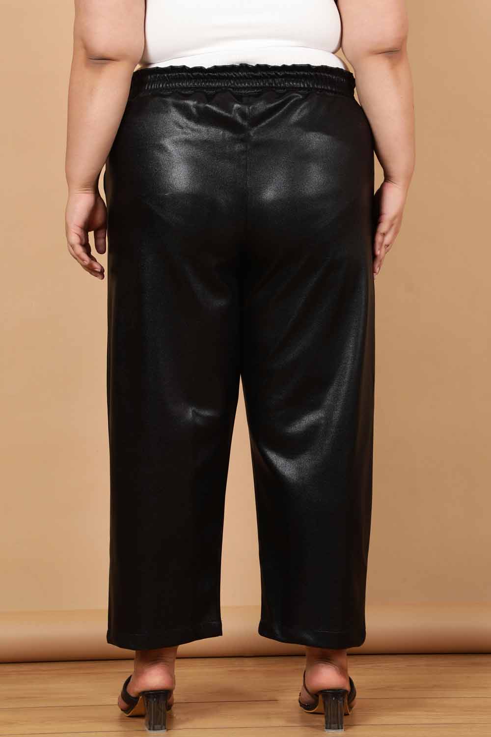 Black Leather Pants - Slay King