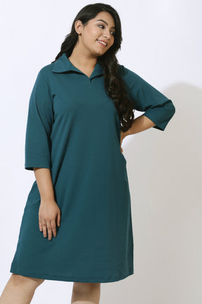 Emerald Polo Dress