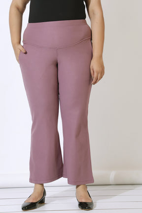 Dusty Lilac Tummy Shaper Bell Bottom