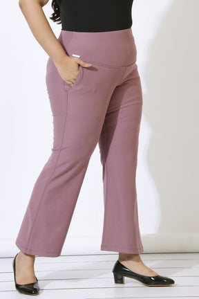 Dusty Lilac Tummy Shaper Bell Bottom