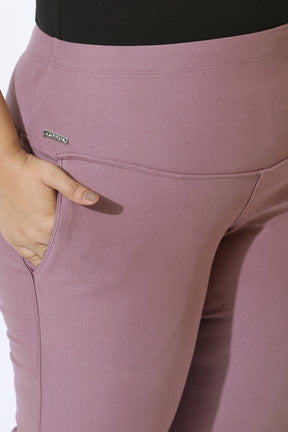 Dusty Lilac Tummy Shaper Bell Bottom