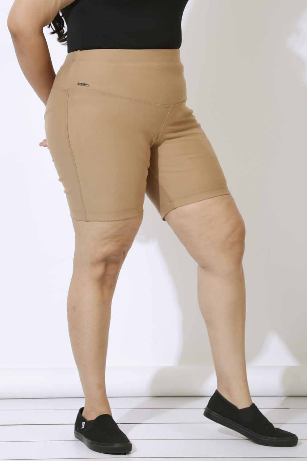 Comfortable Plus Size Fawn Tummy Shaper Shorts