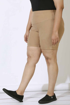 Plus Size Fawn Tummy Shaper Shorts