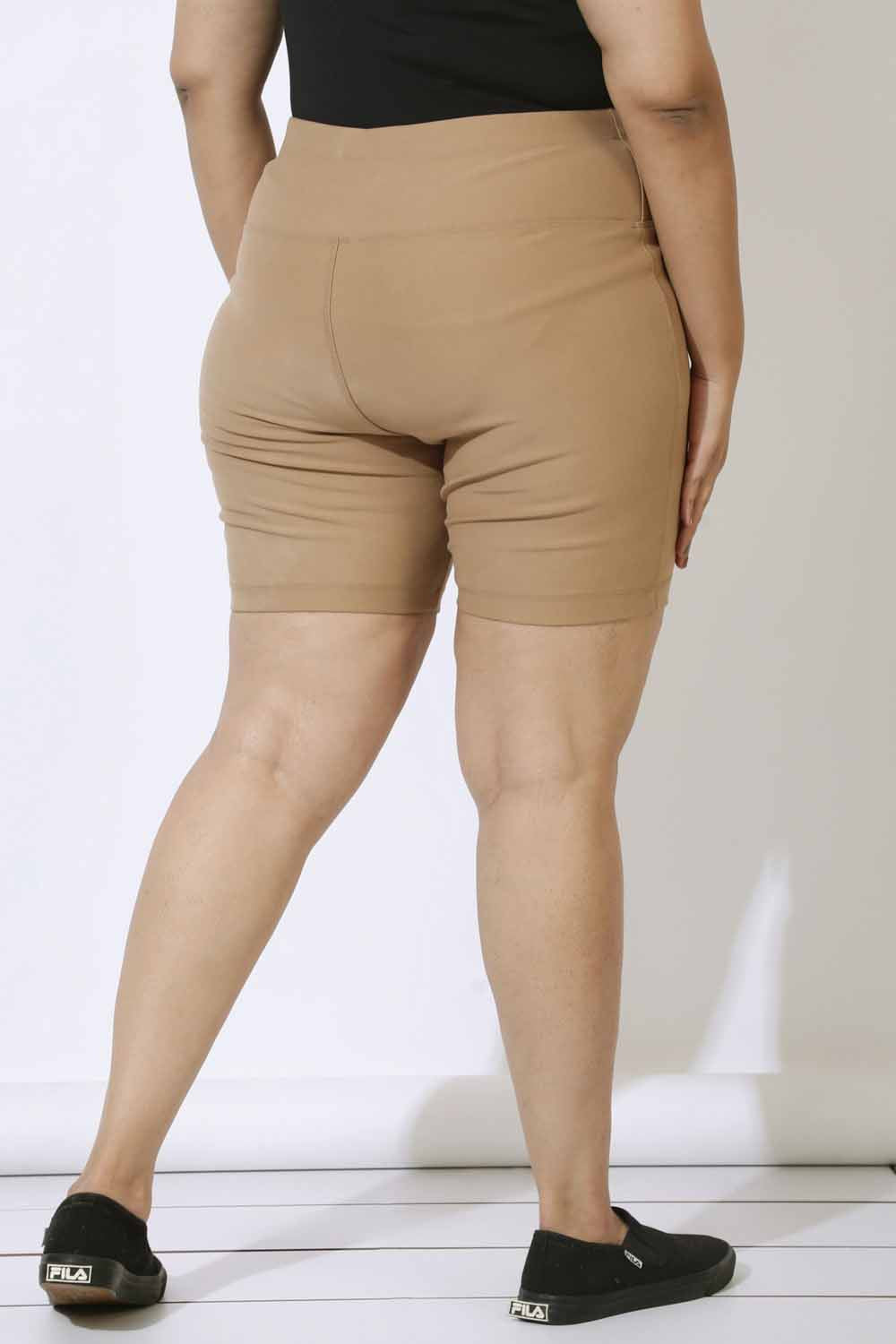 Plus Size Fawn Tummy Shaper Shorts