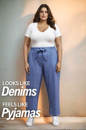 Blue Denim Inspiration Pants