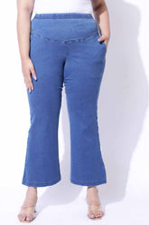 Bermuda Blue Flare Jeans