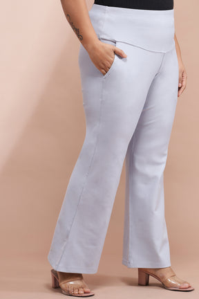 Amydus Ice Blue Tummy Shaper 3xl Size Bell Bottom