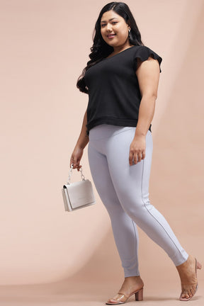 Ice Blue Tummy Tucker Jeggings