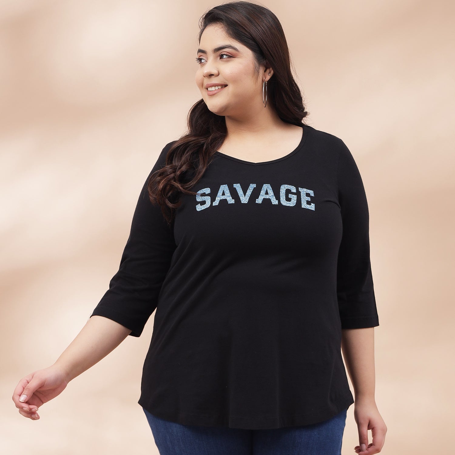 Buy Savage Black Tshirt
