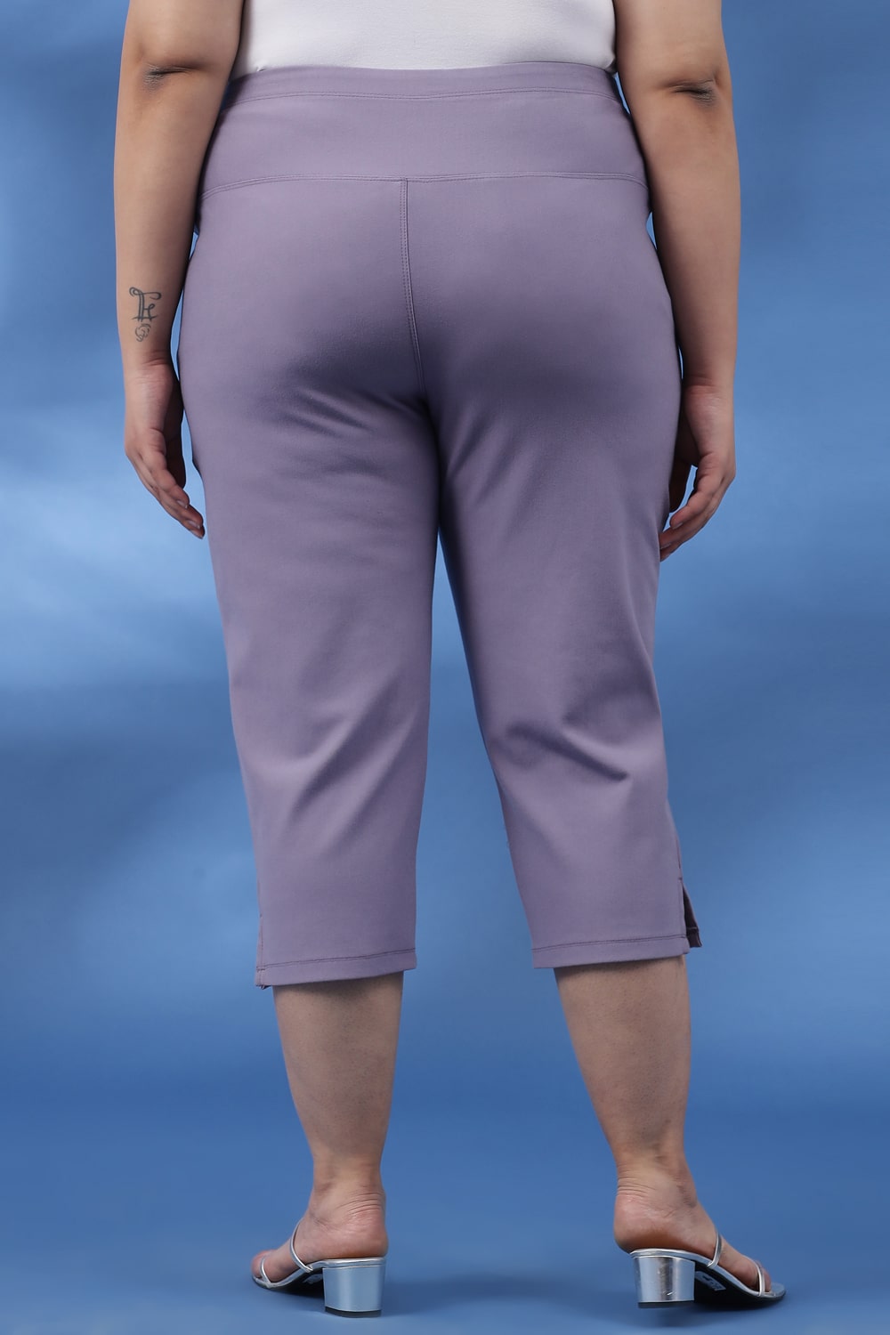 Slate New Fit Tummy Tucker Crop Pants