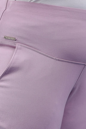 Lilac New Fit Tummy Tucker Crop Pants