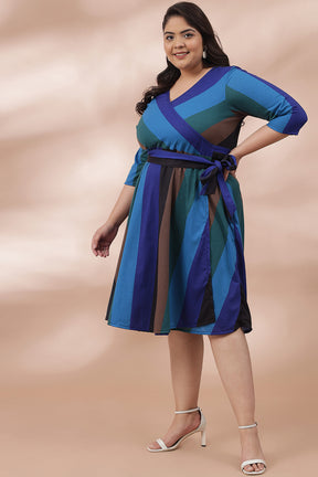 Blues On My Mind True Wrap Dress