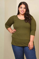 Olive Essential BodyFit Tshirt