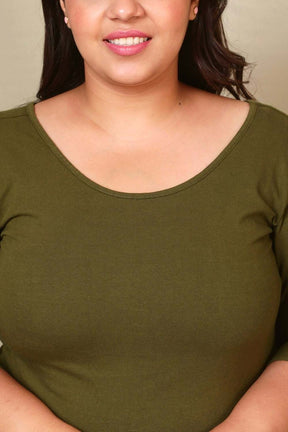 Olive Essential BodyFit Tshirt