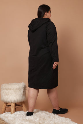 Plus Size Black Jacket Dress
