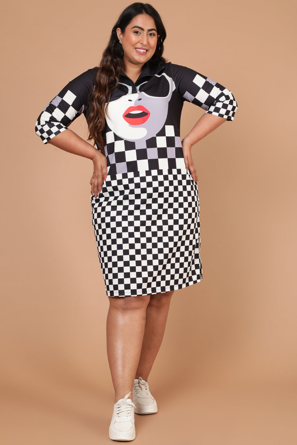 Buy Bold Face Shirt Dress