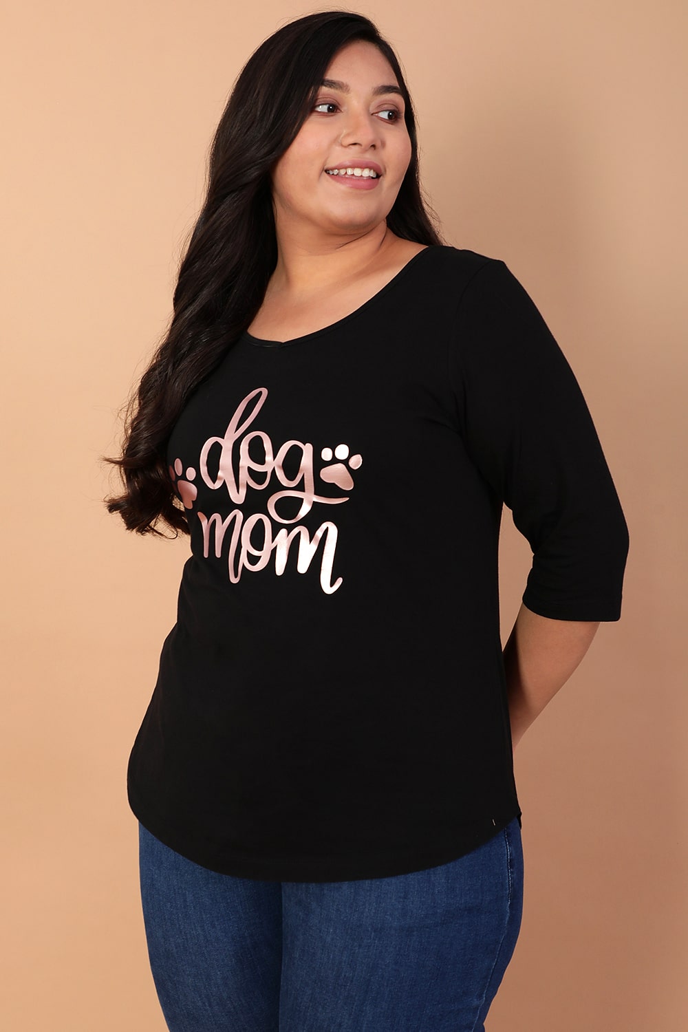 Plus size online dog mom sweatshirt