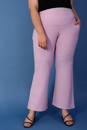 Lilac Tummy Shaper Bell Bottom