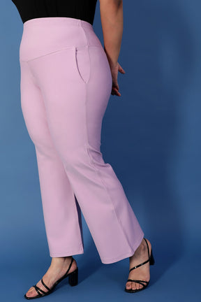 Lilac Tummy Shaper Bell Bottom