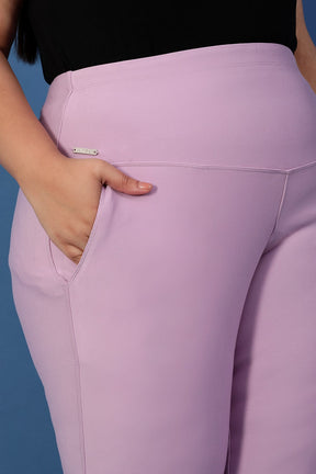 Lilac Tummy Shaper Bell Bottom