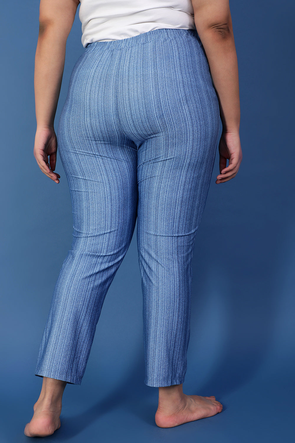Blue Denim Inspiration Lounge Pants for Women