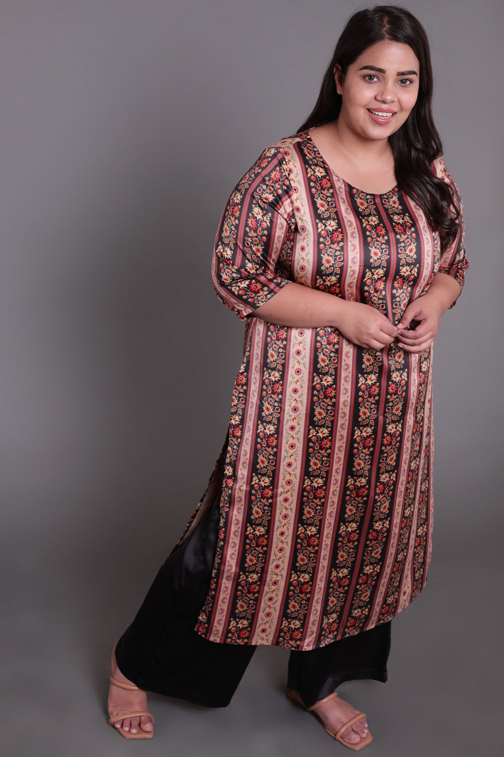 Xxl size sales party wear kurtis
