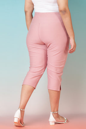 Rose New Fit Tummy Tucker Crop Pants