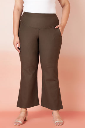 Olive Tummy Shaper Bell Bottom