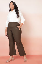 Olive Tummy Shaper Bell Bottom