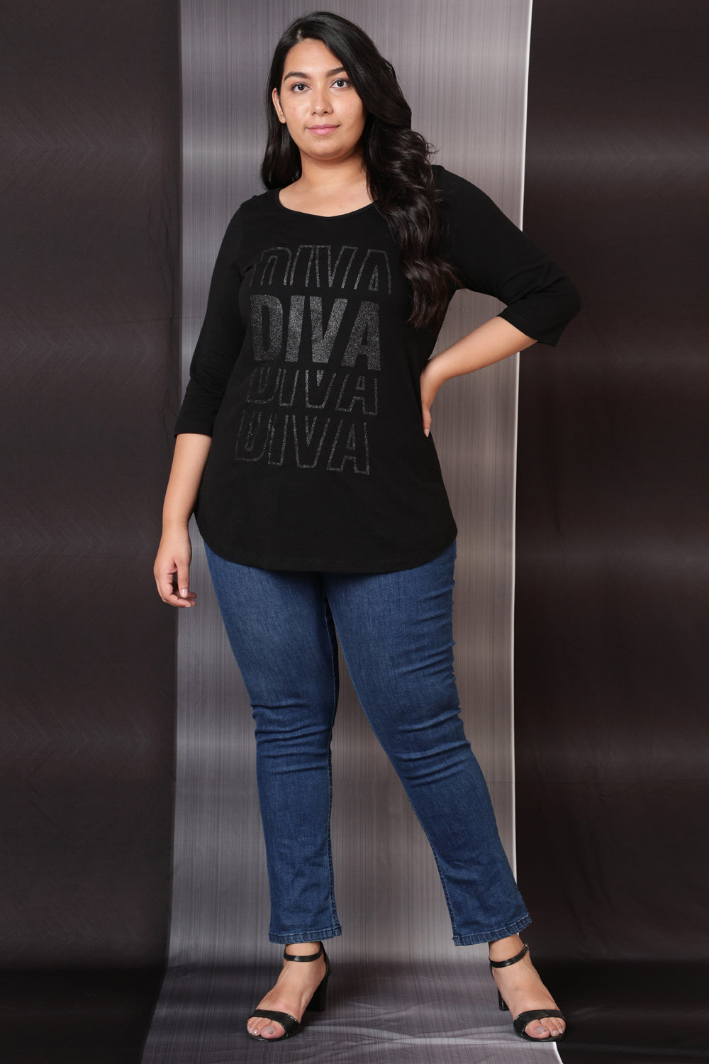 Diva Black Party Tshirt