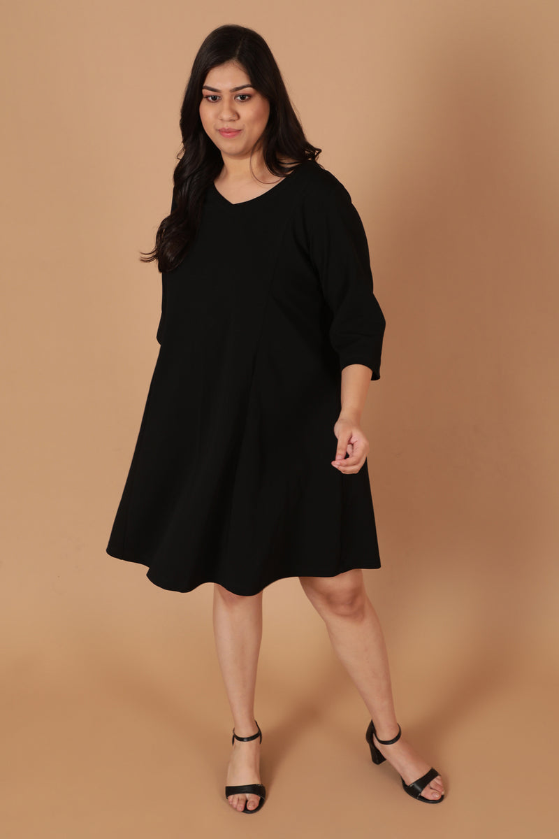 Buy Plus Size Little Black Dress Online For Women Amydus