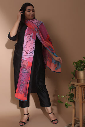 amydus medinilla love floral big size blended stole