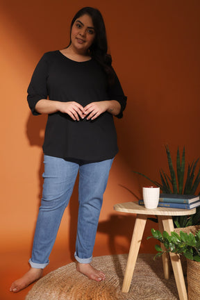 Plus Size Black Tshirt