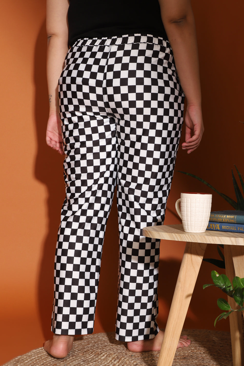 Race Checkered PrintedLounge Pants