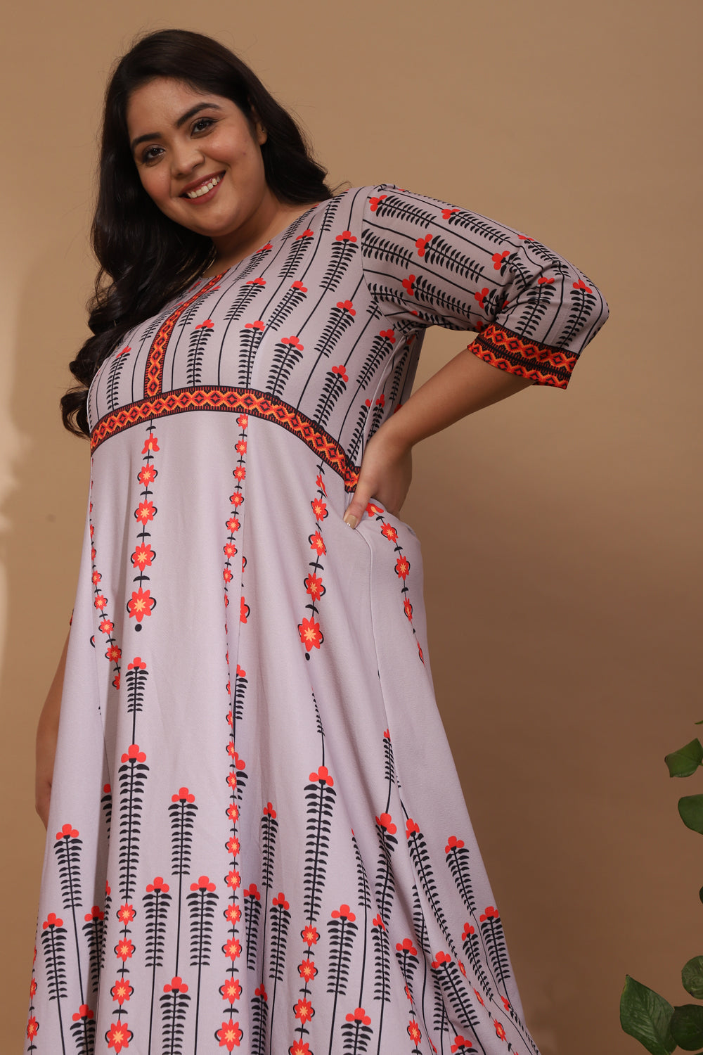 Gery Advika Printed Dress for Women