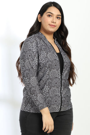 Ethnic Motifs Printed Jacket