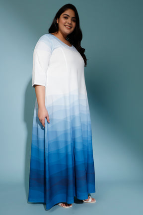 Maldives Inspired Maxi Dress