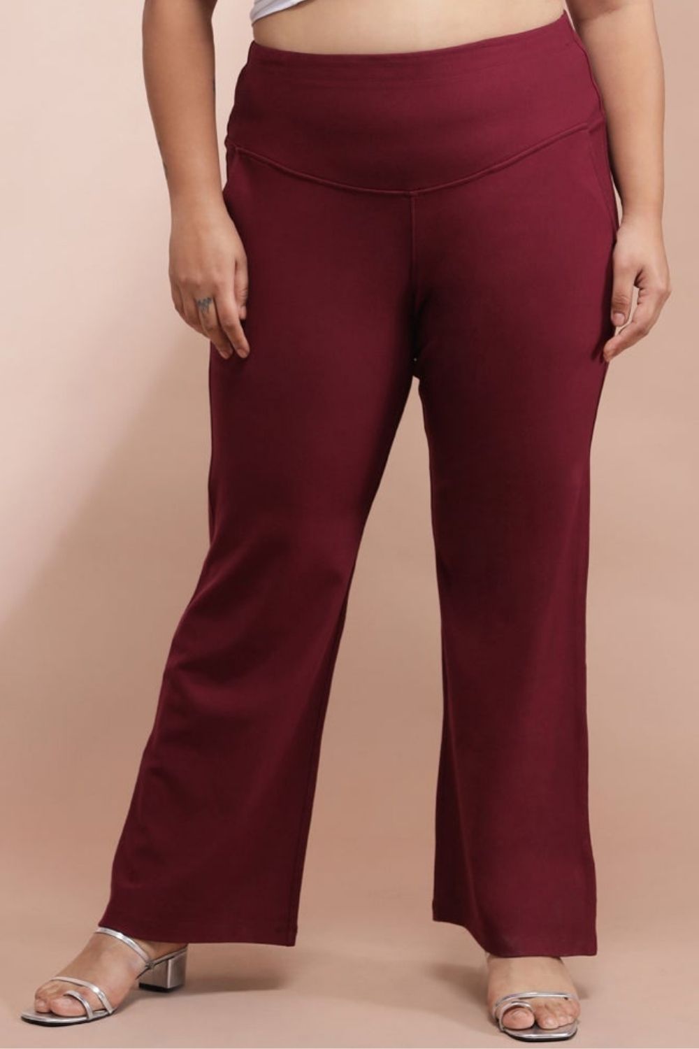 Buy Semi Formal Pants-Green for Women Online in India