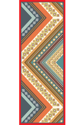 amydus color chevron 4xl size blended dupatta